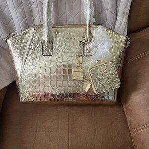 Aldo Brand New Gold Handbag